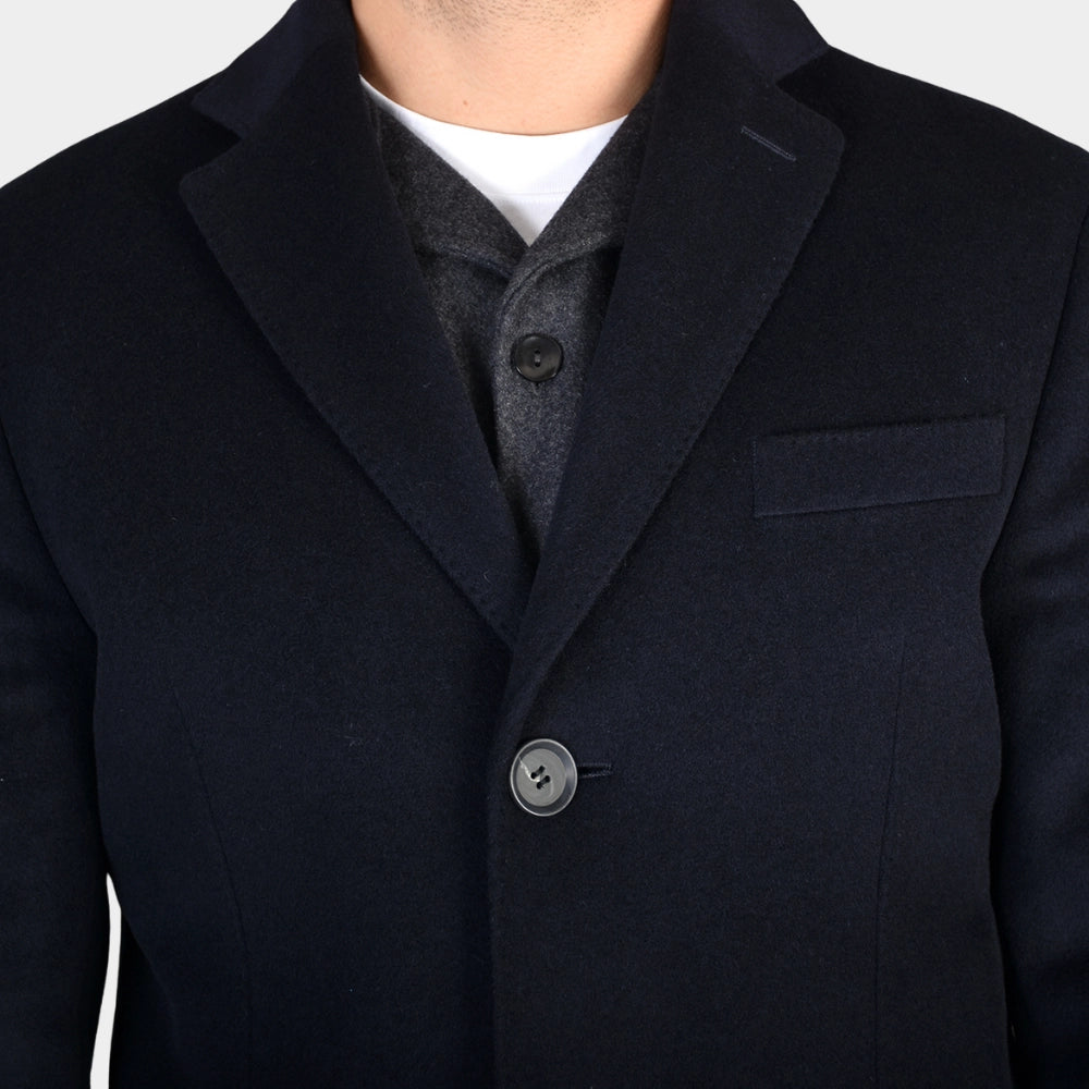 Sylar Coat - Navy - Hugo Sthlm