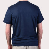 T-Shirt 100% Linen - Navy - Hugo Sthlm