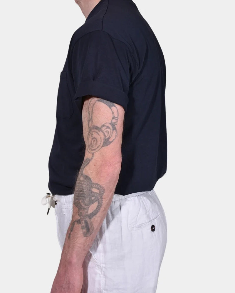 T-shirt Oversize Pocket - Navy - Hugo Sthlm