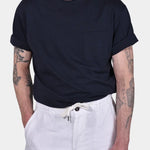 T-shirt Oversize Pocket - Navy - Hugo Sthlm