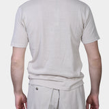 T-shirt Knit Linen Blend - Beige - Hugo Sthlm