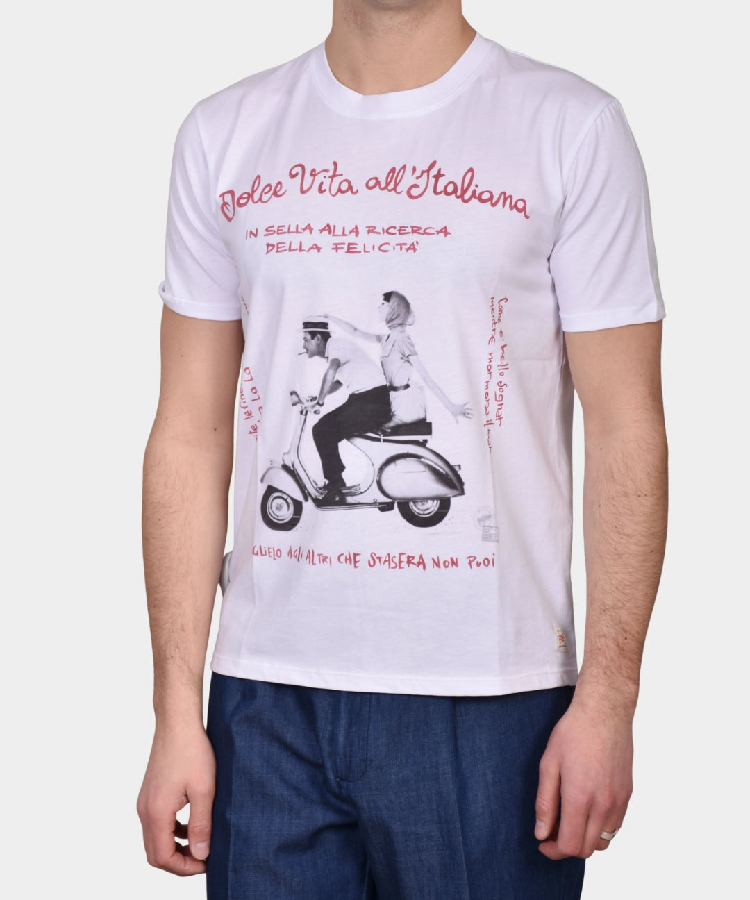 T-shirt Cotone Stampata - White - Hugo Sthlm