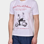 T-shirt Cotone Stampata - White - Hugo Sthlm