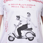 T-shirt Cotone Stampata - White - Hugo Sthlm