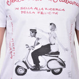 T-shirt Cotone Stampata - White - Hugo Sthlm