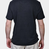 T-shirt Linen Jersey - Black - Hugo Sthlm