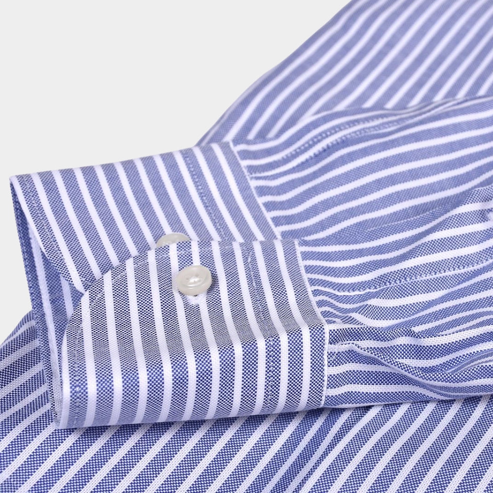 Tailor Fit Cutaway Shirt - Stripe - Hugo Sthlm