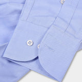 Tailor Fit Cutaway Twill Shirt - Blue - Hugo Sthlm