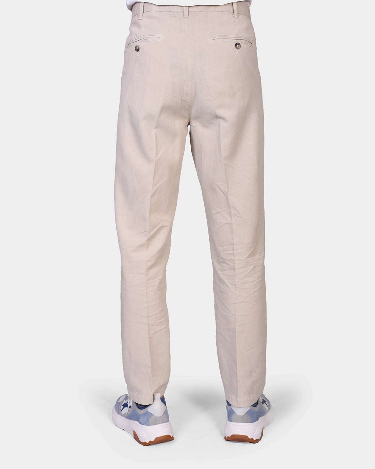 Tencel Trouser - Beige - Hugo Sthlm