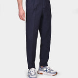 Tencel Trouser - Navy - Hugo Sthlm