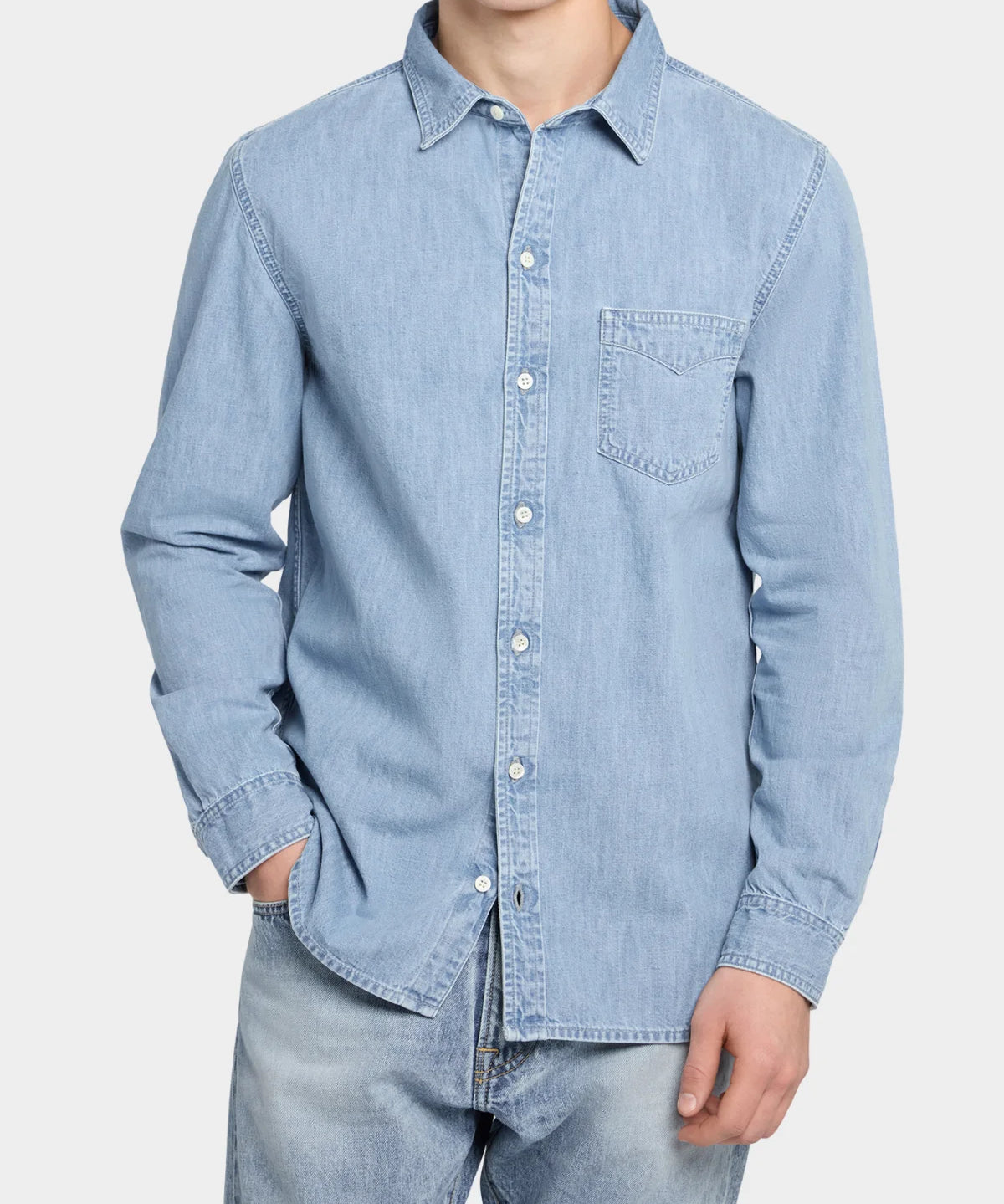 Texas Shirt 7.6 Oz Indigo - Vintage Wash - Hugo Sthlm