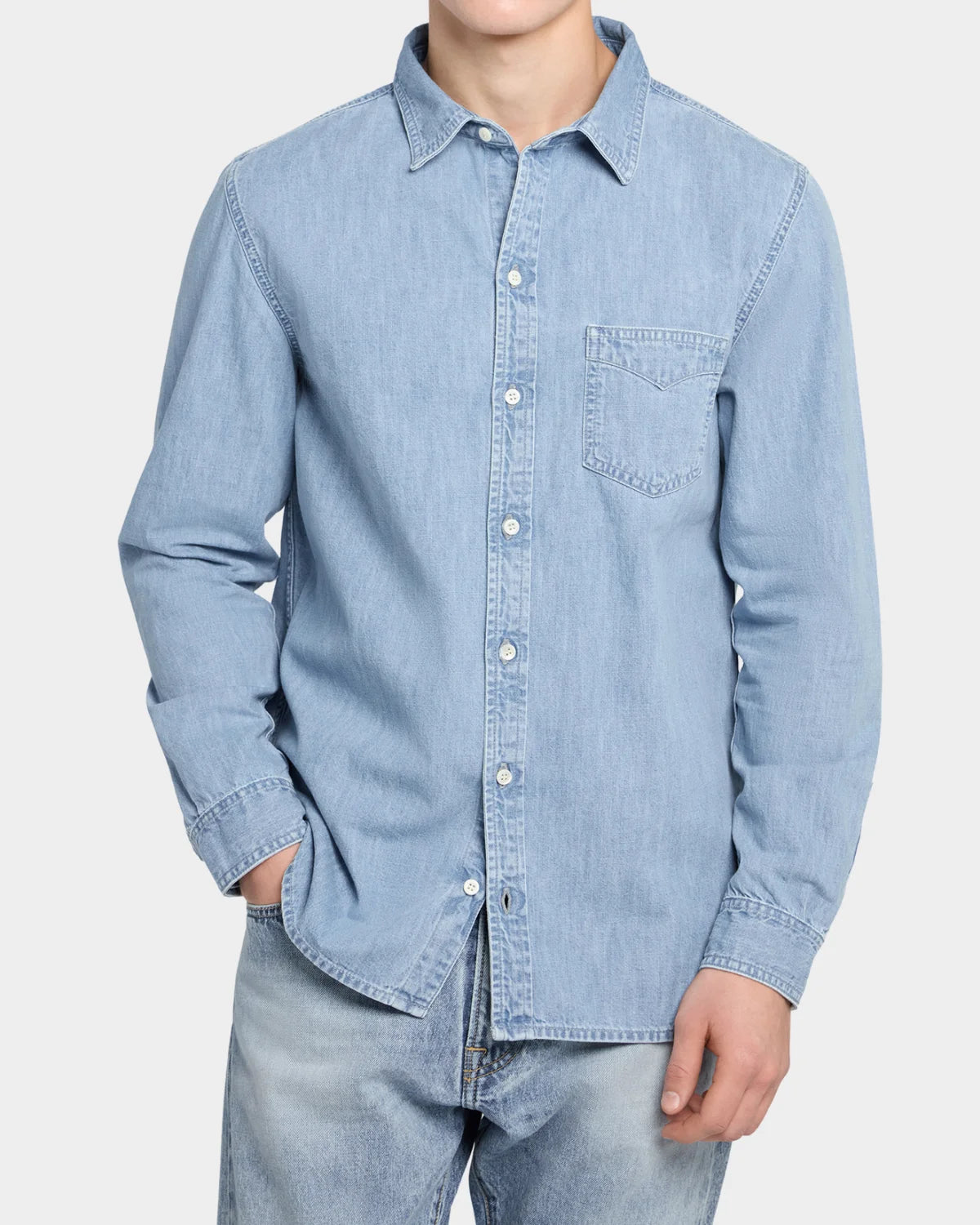 Texas Shirt 7.6 Oz Indigo - Vintage Wash - Hugo Sthlm