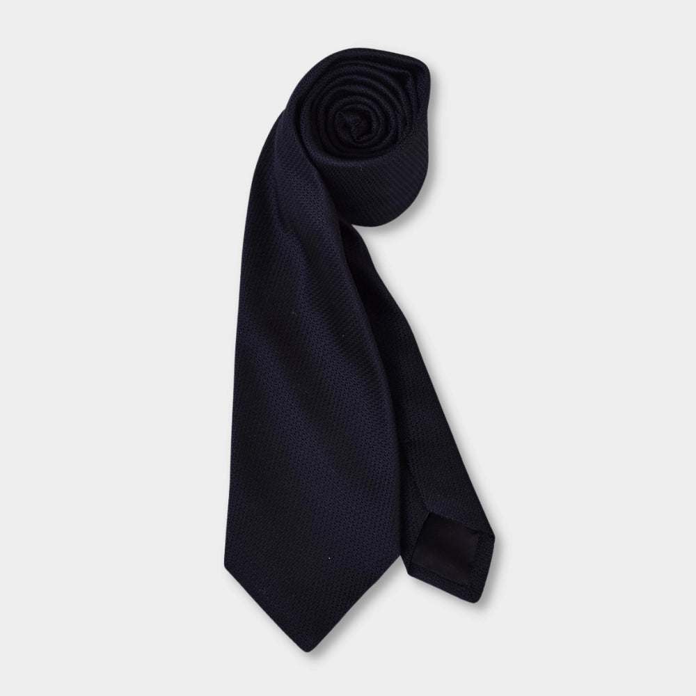 Tie - Navy - Hugo Sthlm