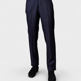 Trousers Filip Pat - DK. NAVY