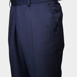 Trousers Filip Pat - DK. NAVY