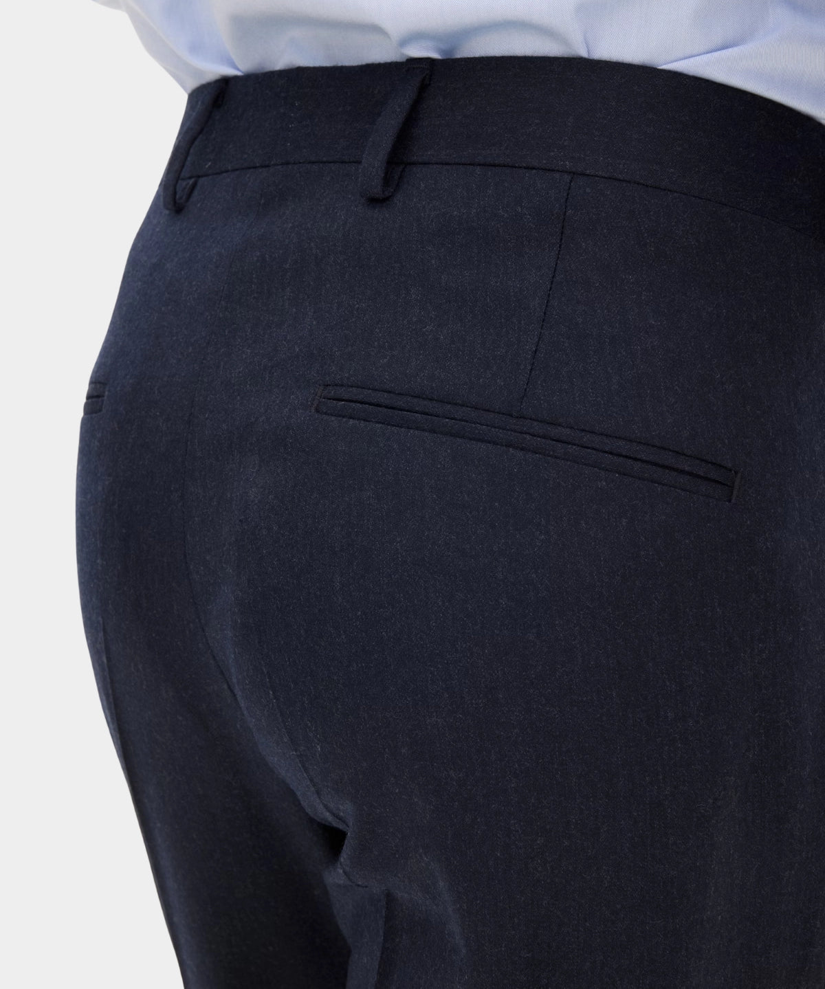 Dandy Turn Up Trouser - Baltic Blue - Hugo Sthlm