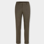 Dandy Turn Up Trouser - Beige Melange - Hugo Sthlm