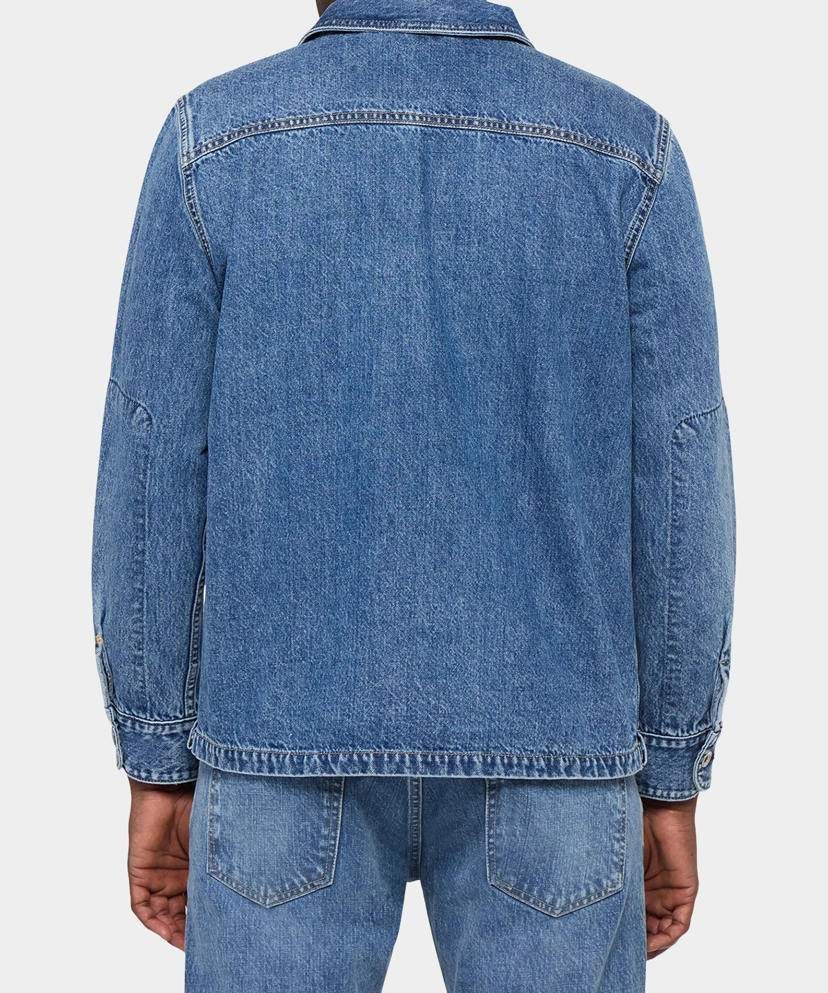 TRUCKER POCKET 11OZ LIGHT DENIM INDIGO - AUTH AGED - Hugo Sthlm