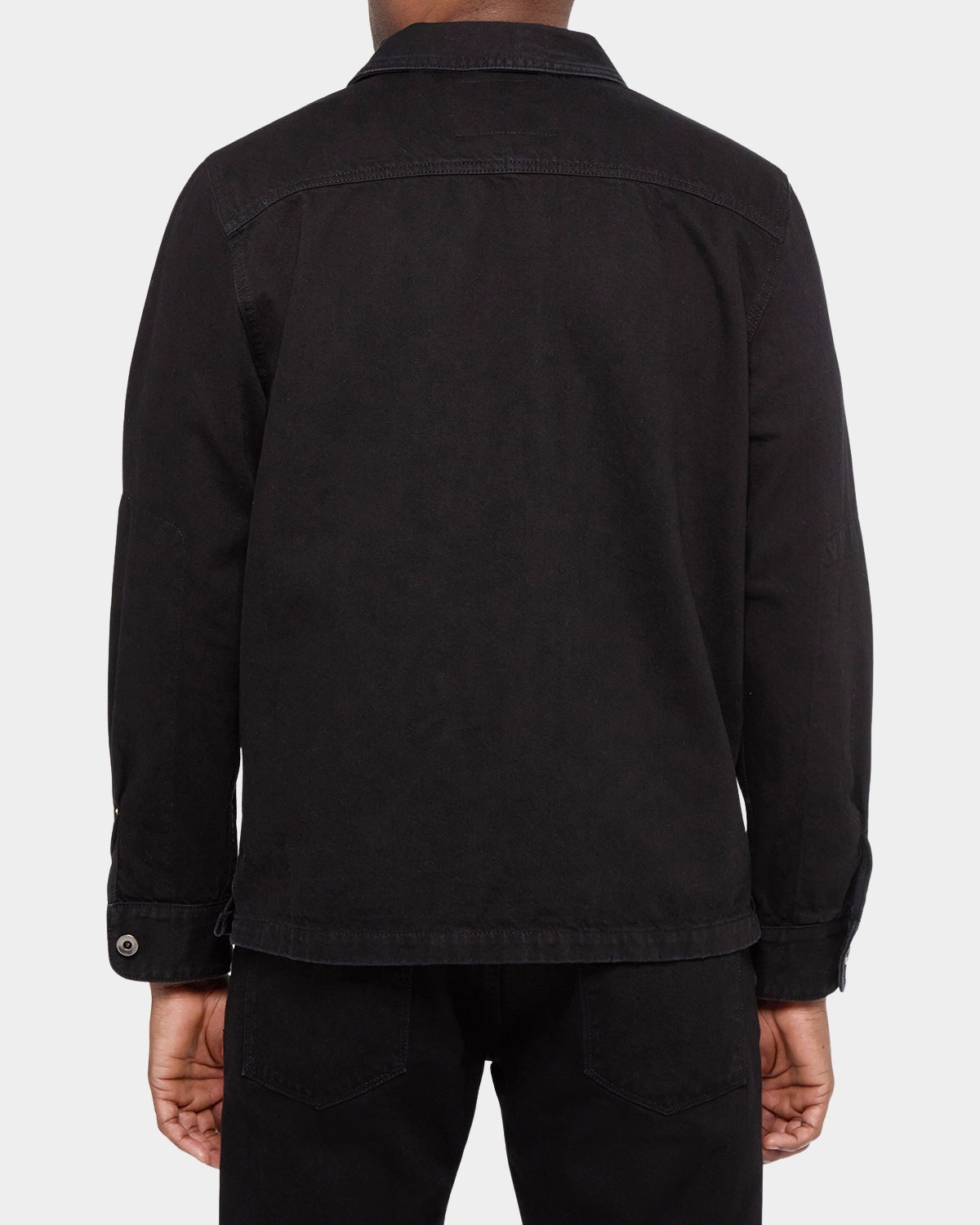 TRUCKER POCKET 11OZ LIGHT DENIM - Black Rinsed - Hugo Sthlm