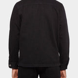 TRUCKER POCKET 11OZ LIGHT DENIM - Black Rinsed - Hugo Sthlm