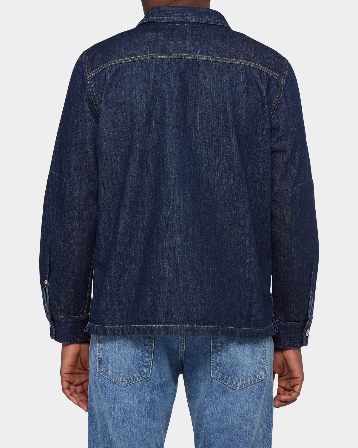 Trucker Pocket 11oz Light Denim - Indigo Rinsed - Hugo Sthlm