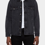 Trucker Pocket 11OZ Light Denim - Used Black - Hugo Sthlm