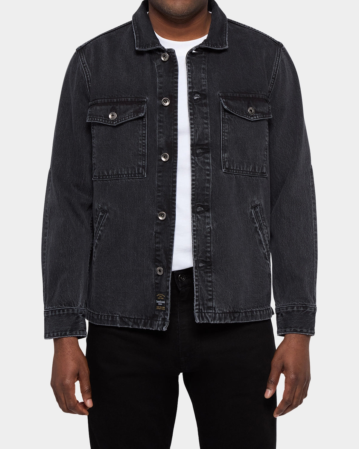 Trucker Pocket 11OZ Light Denim - Used Black - Hugo Sthlm