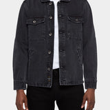 Trucker Pocket 11OZ Light Denim - Used Black - Hugo Sthlm