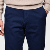 Twill Stretch Chino - Blue