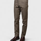 Twill Stretch Chino - Brown