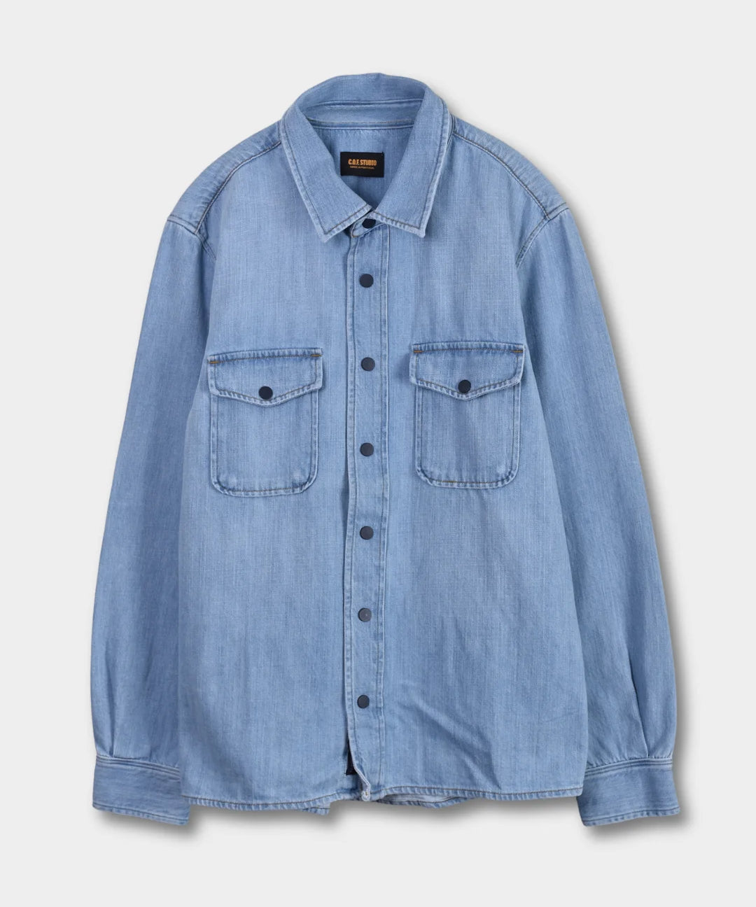 Two Pocket Overshirt 9oz - Stone Wash - Hugo Sthlm