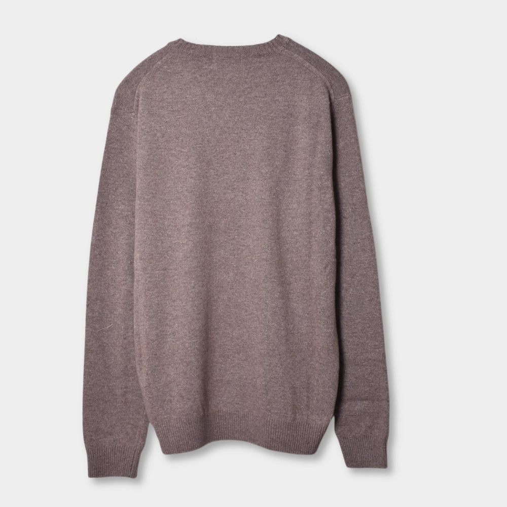 Valter Roundneck - Walnut Beige - Hugo Sthlm