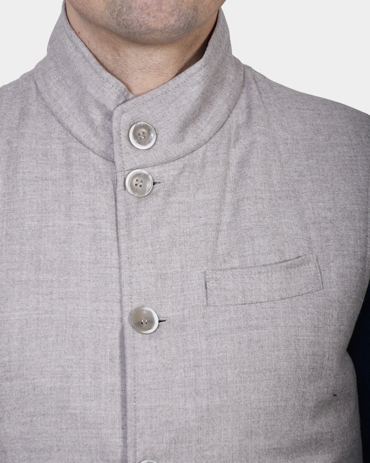 Vest Loro Piana - Grey - Hugo Sthlm
