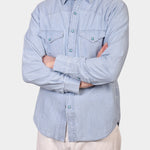 Western Chambray Shirt Flagstaff - Light Chambray - Hugo Sthlm