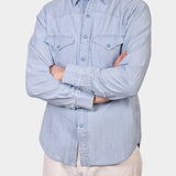 Western Chambray Shirt Flagstaff - Light Chambray - Hugo Sthlm