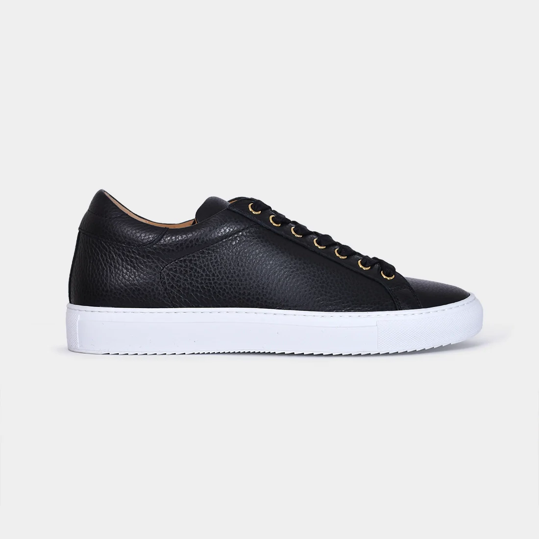 Wingfield Grain Leather Black - Black - Hugo Sthlm