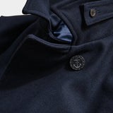 Wool Peacoat - Navy