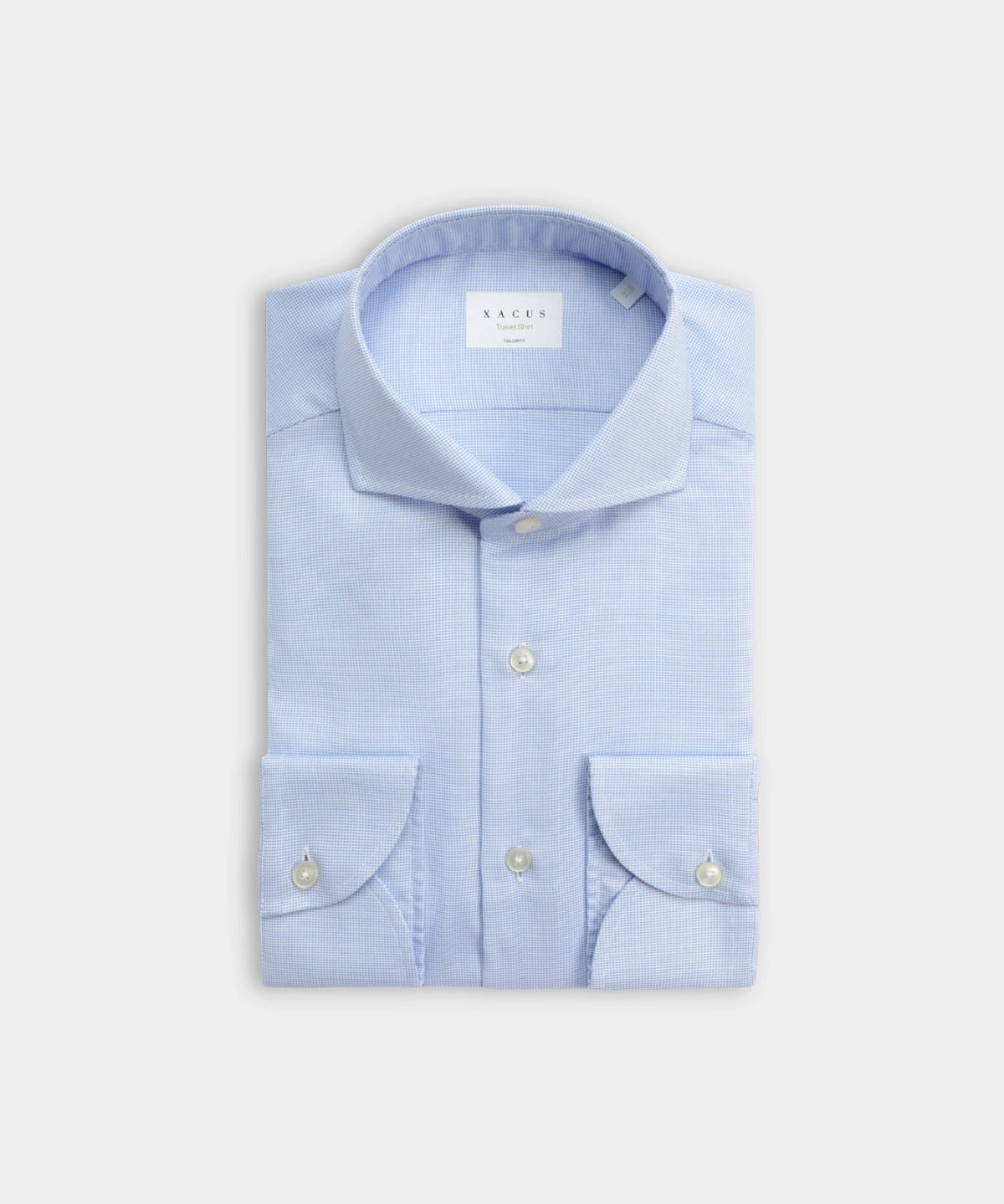 Wrinkle Free Cotton Shirt - Lt Blue - Hugo Sthlm