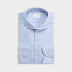 Wrinkle Free Cotton Shirt - Lt Blue - Hugo Sthlm