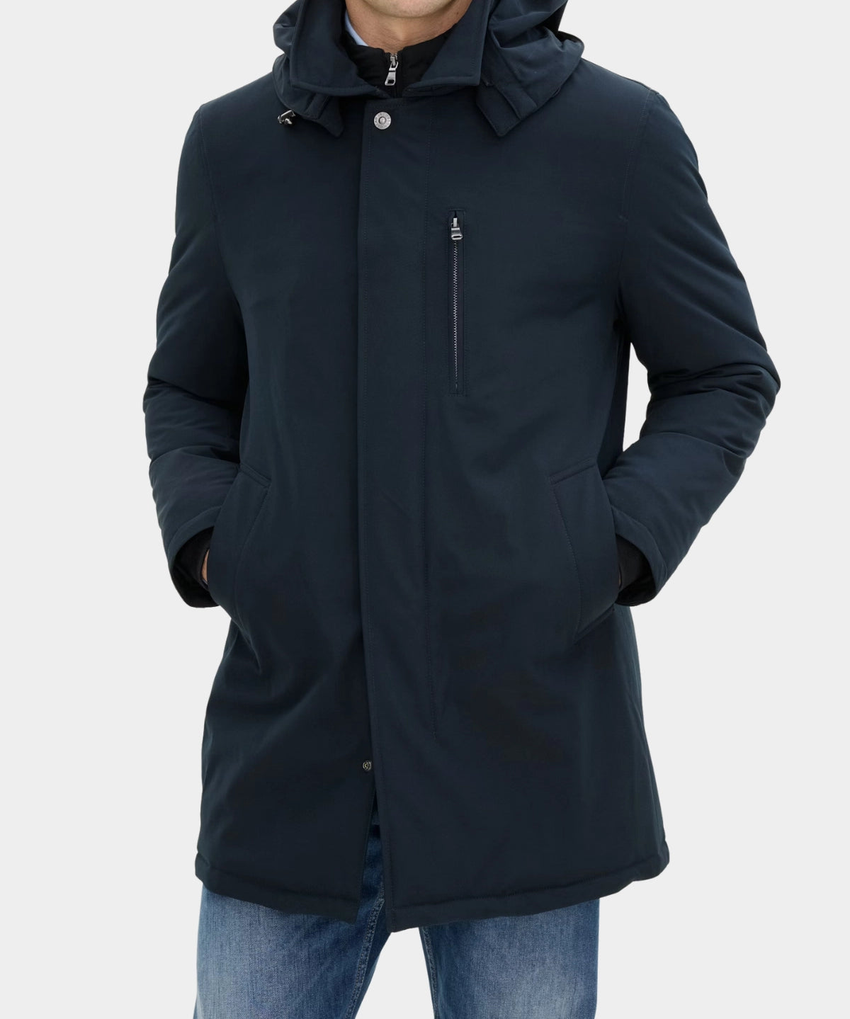 Wynter Padded Jacket - Navy - Hugo Sthlm