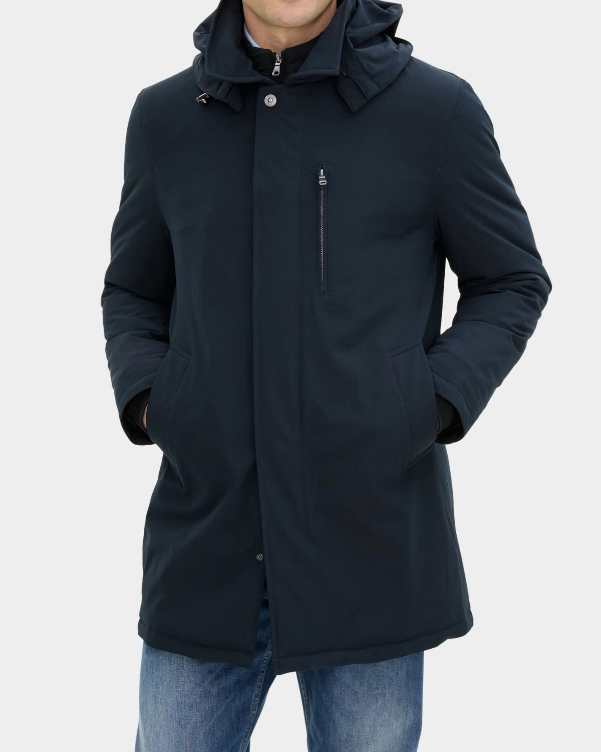 Wynter Padded Jacket - Navy - Hugo Sthlm