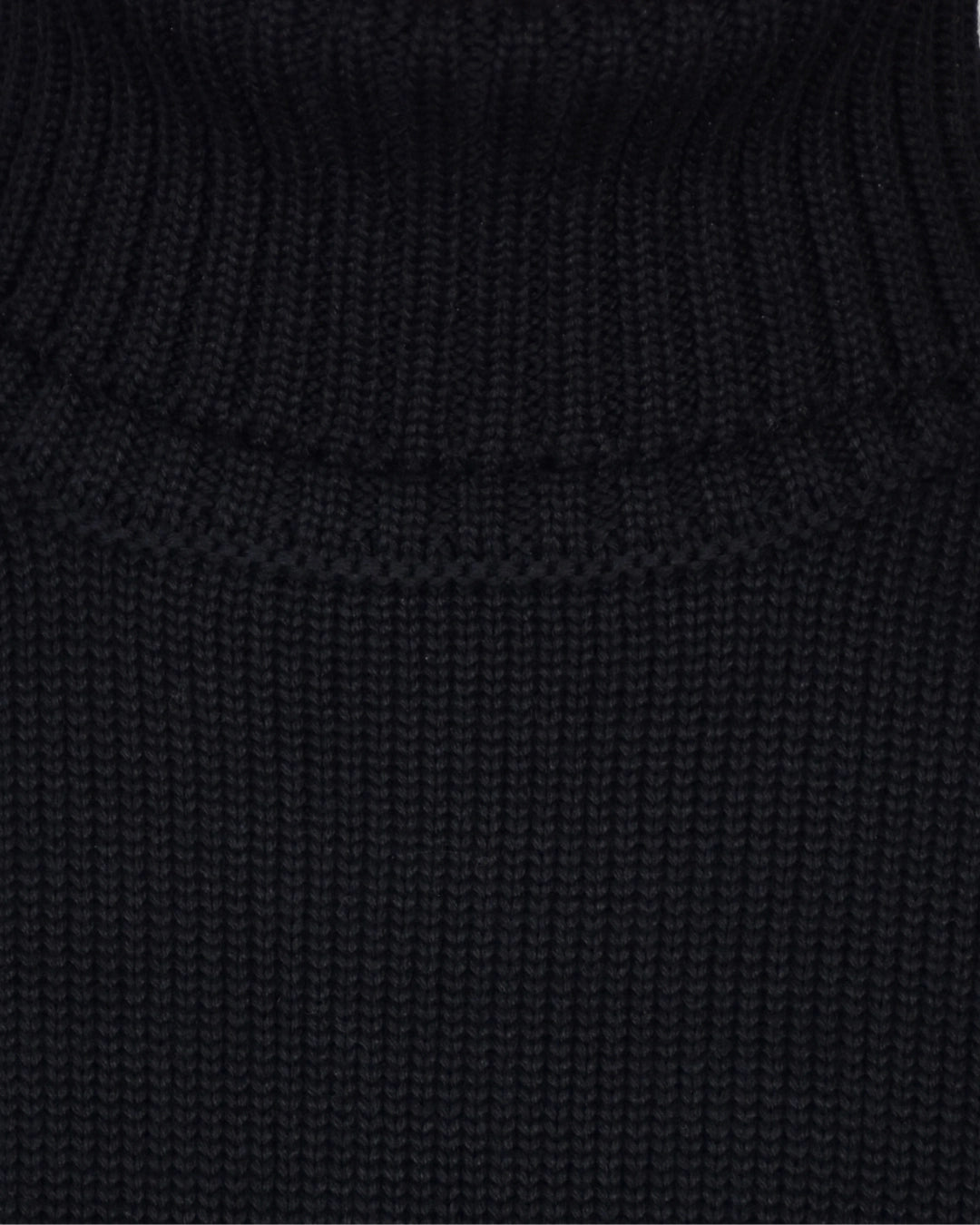 Rollneck 7 GG Merino - Black - Hugo Sthlm