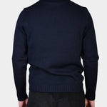 Rollneck 7 GG Merino - Navy - Hugo Sthlm