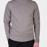 Rollneck 7 GG Merino - Sand - Hugo Sthlm