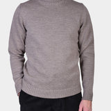 Rollneck 7 GG Merino - Sand - Hugo Sthlm