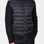 Zip Sweater Wool/Nylon - Black - Hugo Sthlm