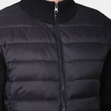 Zip Sweater Wool/Nylon - Black - Hugo Sthlm