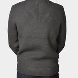 Zip Sweater Wool/Nylon - Dark Army Green - Hugo Sthlm