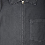 Zip Shacket Moleskin - Grey - Hugo Sthlm