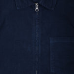 Zip Shacket Moleskin - Navy - Hugo Sthlm